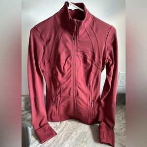 Lululemon Define Jacket. Size 4. Rust color.